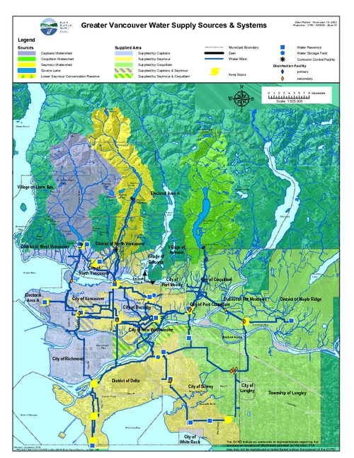 Greater Vancouver Water Supply Sources and Systems