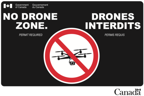 Canada - No Drone Zone