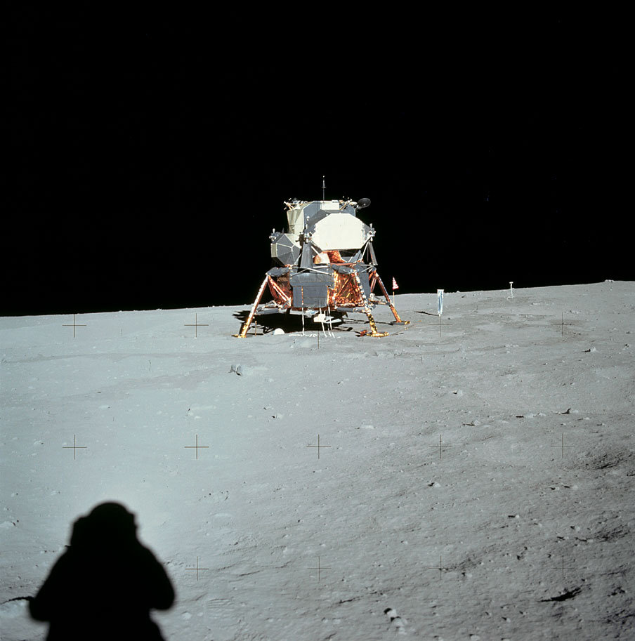 Apollo 11 Landing Module on the Moon