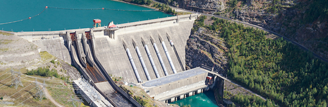 Revelstoke Dam, Aerial Photo. Source: B.C. Hydro