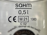 Fill line on a German beer glass
